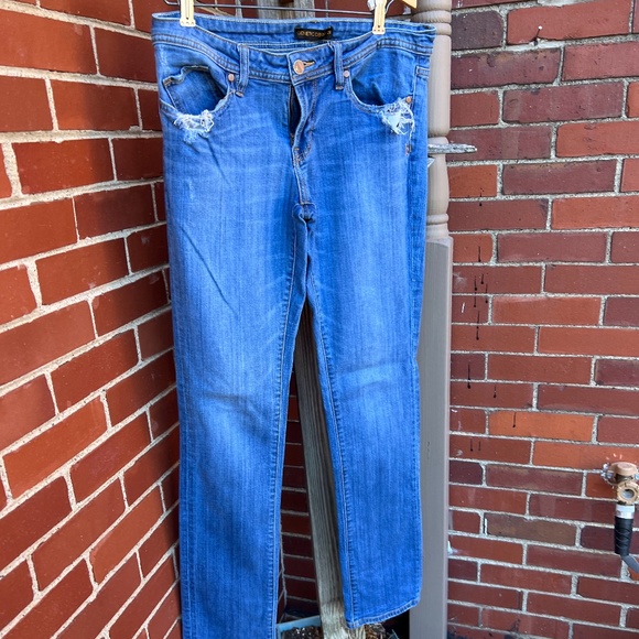 Ladies distressed Genetic Denim jeans, size 28, - Picture 1 of 6